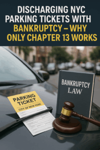 Explains how parking tickets can be dissolved